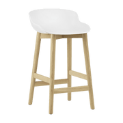 Tabouret de bar en chêne laqué et pp blanc 65 cm Hyg - Normann Copenhagen - The Cool Republic