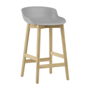 Tabouret de bar en chêne laqué et pp gris 65 cm Hyg - Normann Copenhagen - The Cool Republic