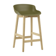 Tabouret de bar en chêne laqué et pp olive 65 cm Hyg - Normann Copenhagen - The Cool Republic