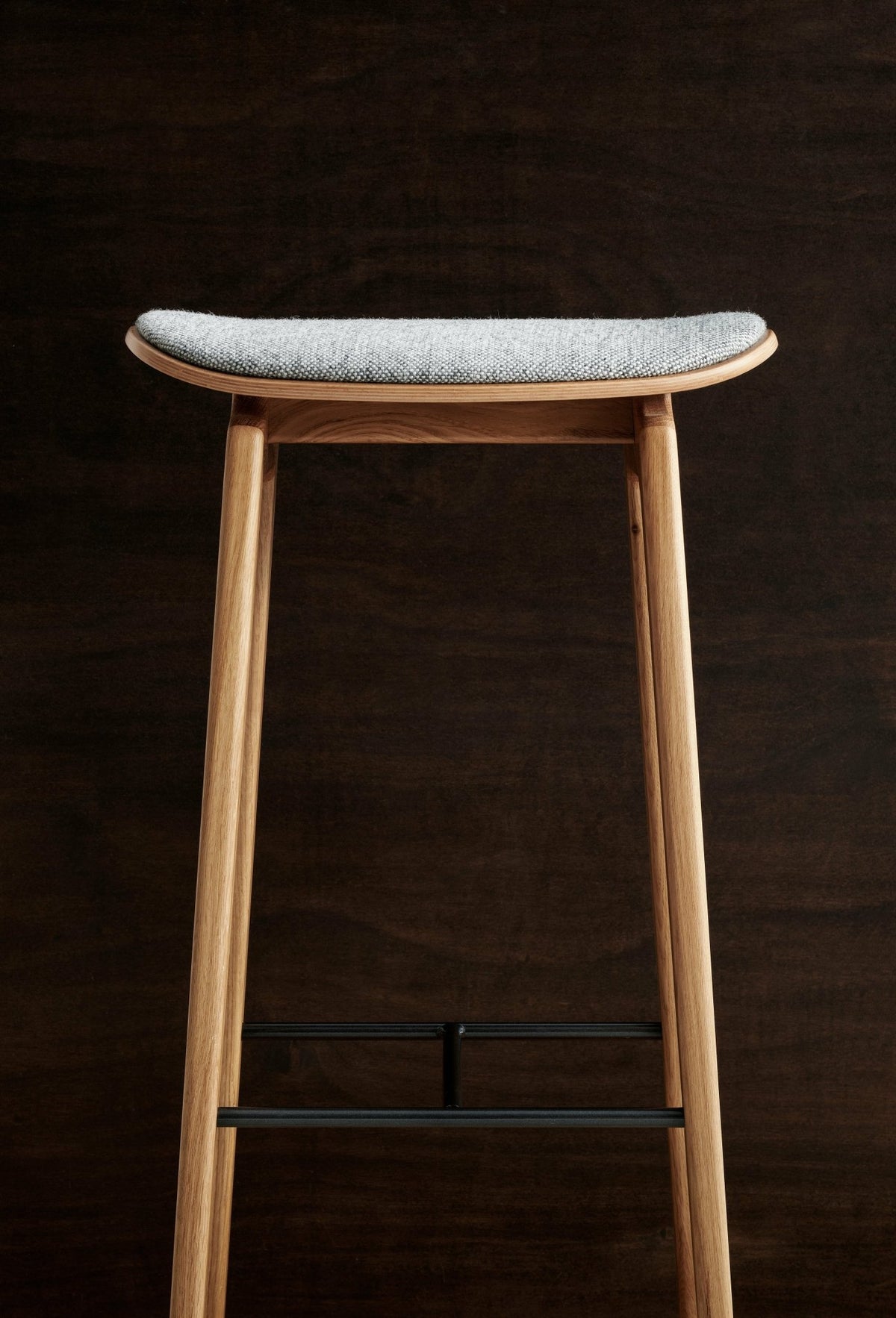 Tabouret de bar en chêne naturel 75 cm NY11 - Norr11 - The Cool Republic