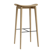 Tabouret de bar en chêne naturel 75 cm NY11 - Norr11 - The Cool Republic