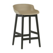 Tabouret de bar en chêne vernis noir et pp sable 65 cm Hyg - Normann Copenhagen - The Cool Republic