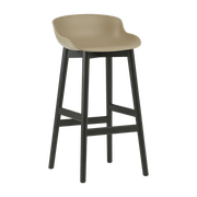 Tabouret de bar en chêne vernis noir et pp sable 75 cm Hyg - Normann Copenhagen - The Cool Republic