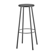 Tabouret de bar en fer noir 80cm - Serax - The Cool Republic