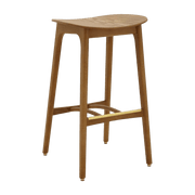 Tabouret de bar en frêne 65 cm Timber - 366 Concept - The Cool Republic