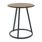 Tabouret de bar en noyer 45 cm Gustave - Hartô - The Cool Republic