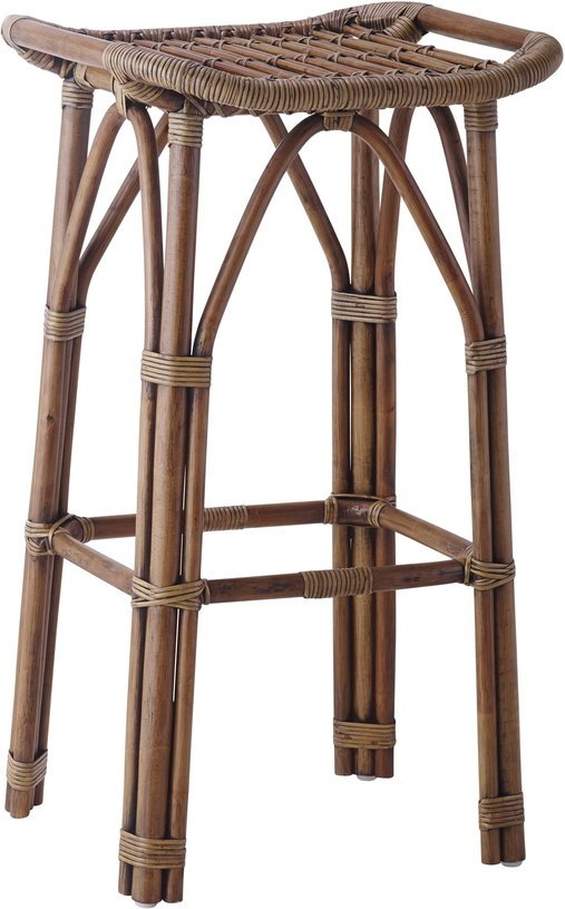 Tabouret de bar en rotin Salsa - Sika Design - The Cool Republic