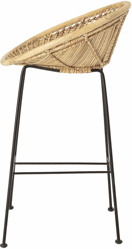 Tabouret de bar en rotin Yvonne - Bloomingville - The Cool Republic