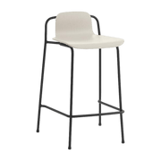 Tabouret de bar gris clair et acier noir Studio 65 Cm - Normann Copenhagen - The Cool Republic