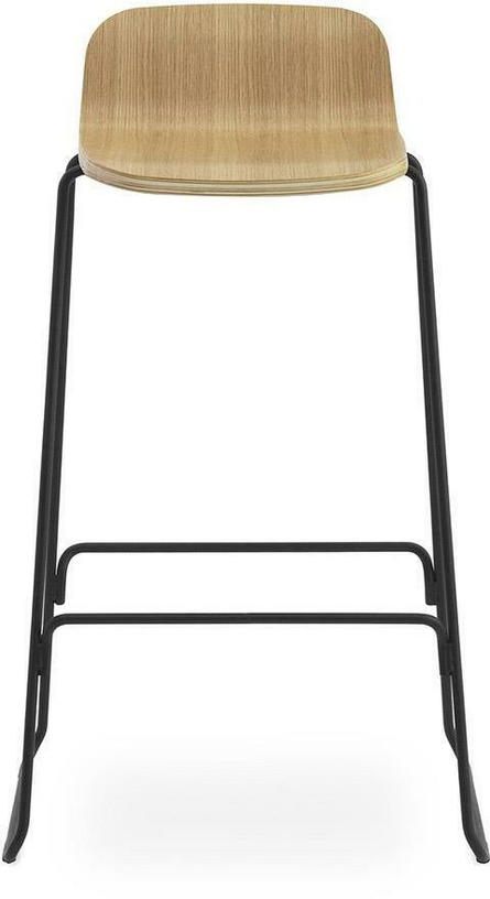 Tabouret de bar Just avec dossier 75 cm - Normann Copenhagen - The Cool Republic