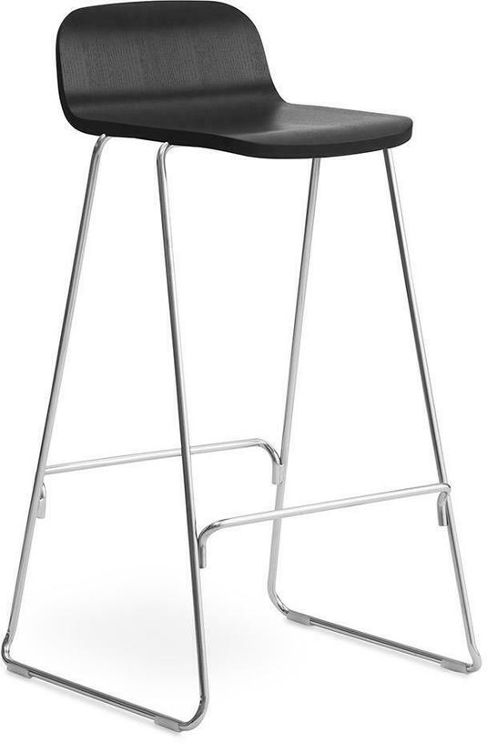Tabouret de bar Just avec dossier 75 cm - Normann Copenhagen - The Cool Republic