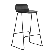 Tabouret de bar Just avec dossier 75 cm - Normann Copenhagen - The Cool Republic