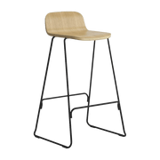 Tabouret de bar Just avec dossier 75 cm - Normann Copenhagen - The Cool Republic