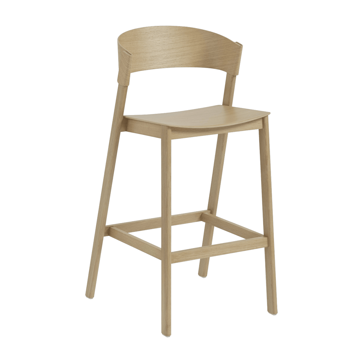 Tabouret de bar naturel Cover 106 cm - Muuto - The Cool Republic