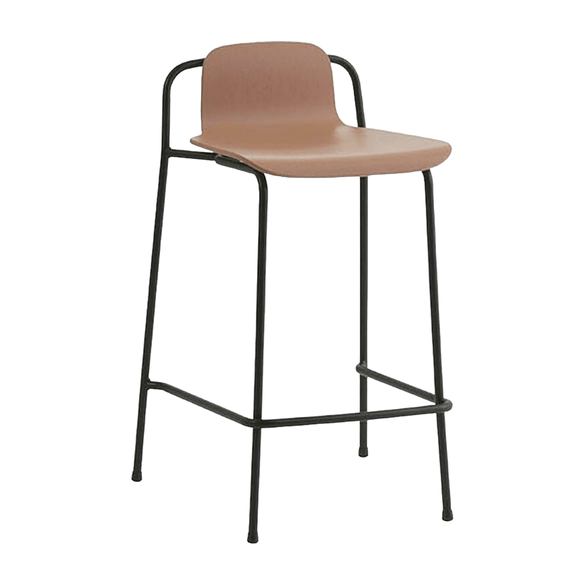 Tabouret de bar Studio 65 Cm Acier Noir - Normann Copenhagen - The Cool Republic