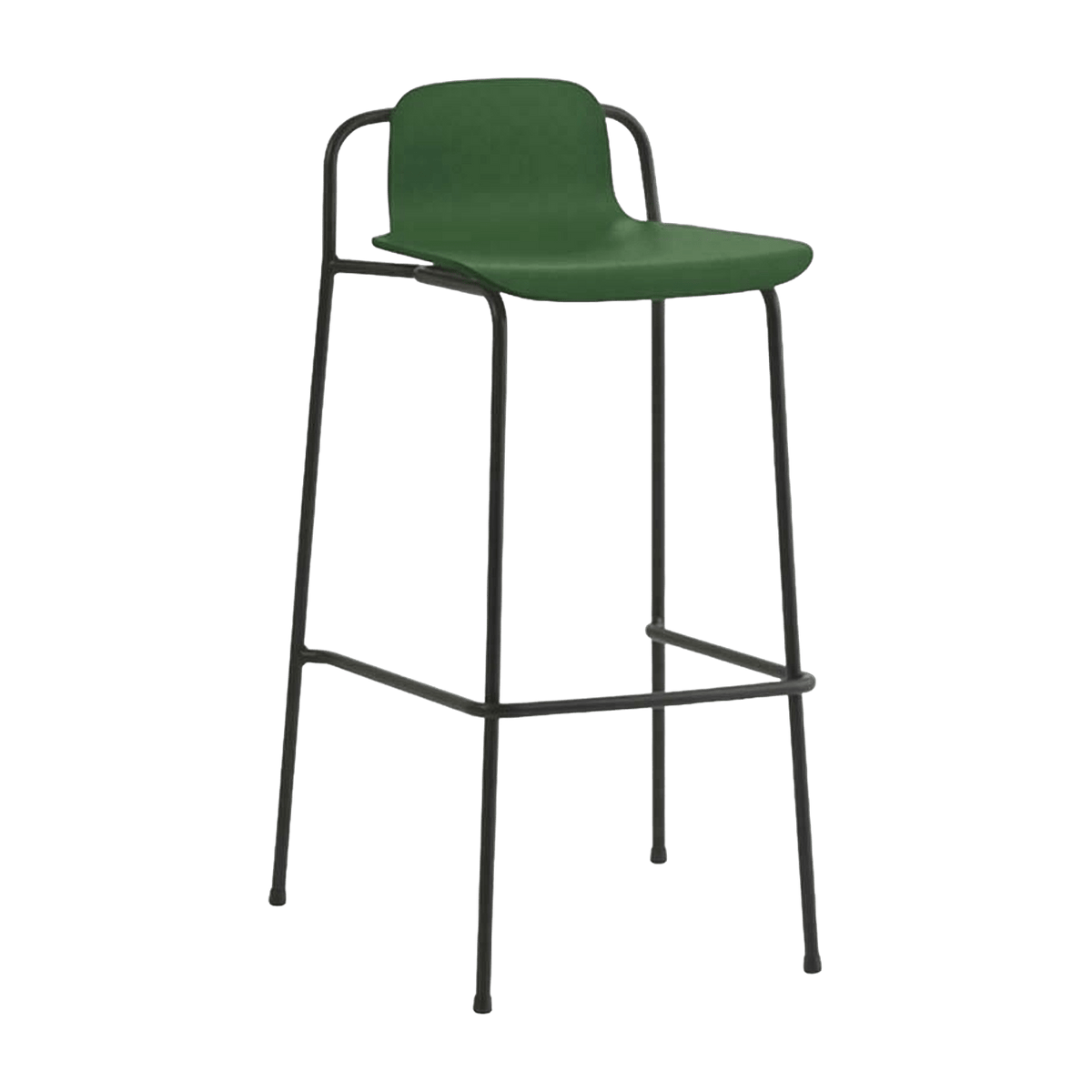 Tabouret de bar Studio 75 Cm Acier Noir - Normann Copenhagen - The Cool Republic
