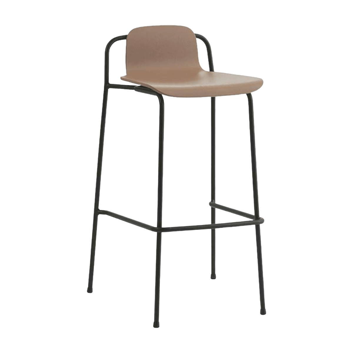 Tabouret de bar Studio 75 Cm Acier Noir - Normann Copenhagen - The Cool Republic