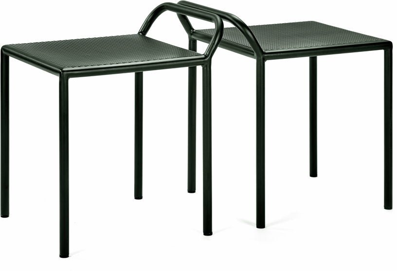 Tabouret de jardin en acier vert 52 cm Fontainebleau - Serax - The Cool Republic