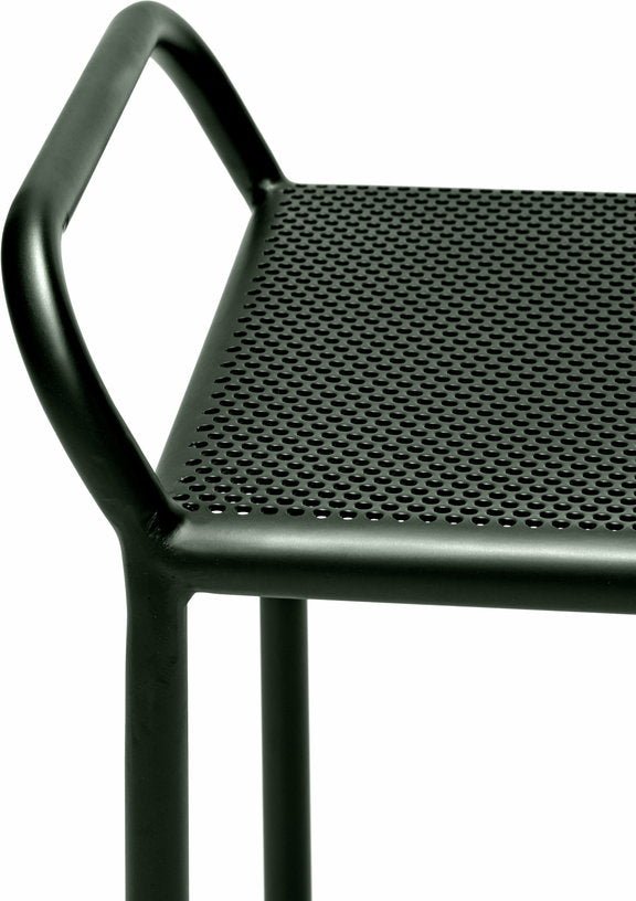 Tabouret de jardin en acier vert 52 cm Fontainebleau - Serax - The Cool Republic