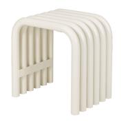 Tabouret en acier beige désertique Nokk - noo.ma - The Cool Republic
