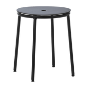Tabouret en acier et aluminium noir 45 cm Circa noir Aluminum - Normann Copenhagen - The Cool Republic