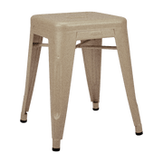 Tabouret en acier H45 Sable mat - Tolix - The Cool Republic