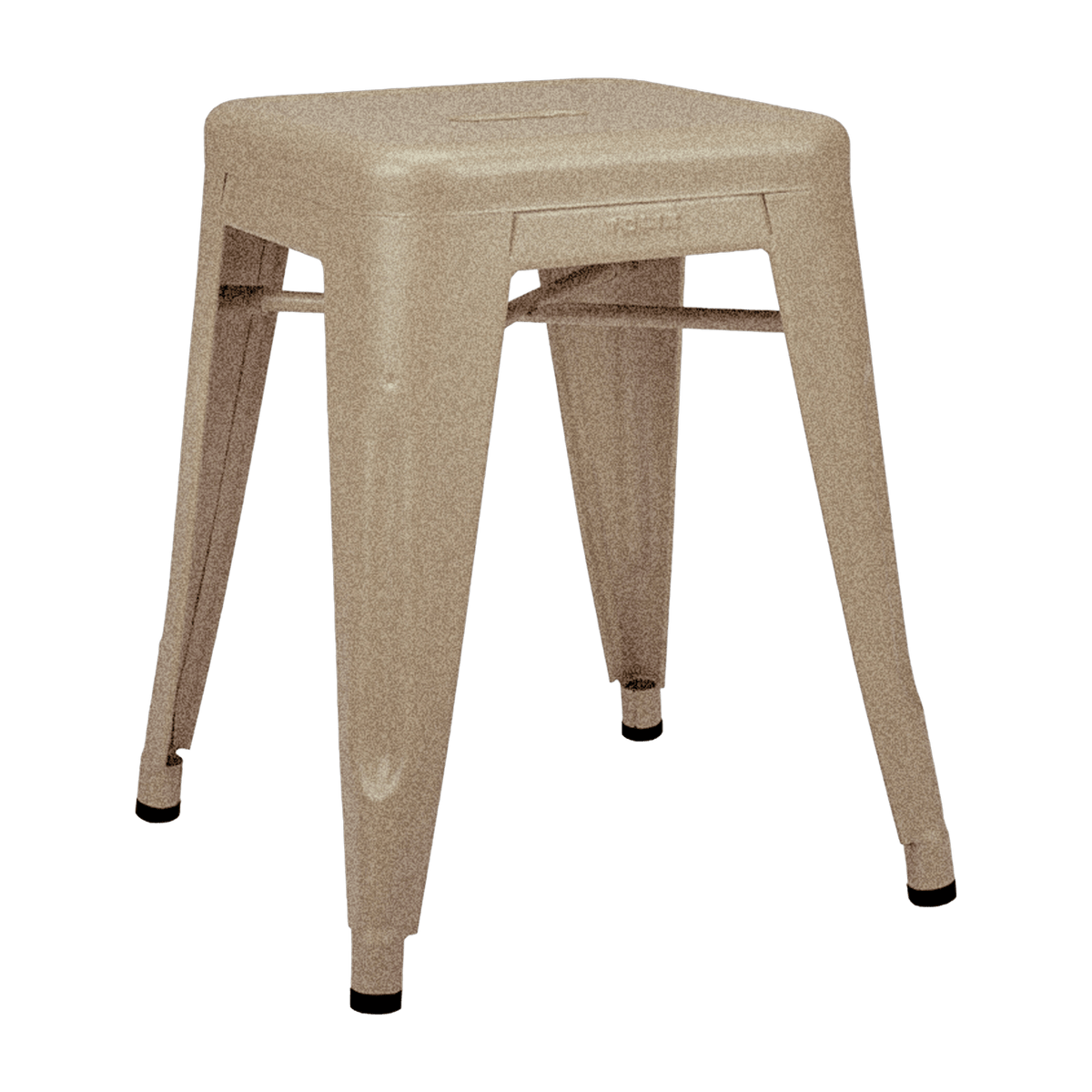 Tabouret en acier H45 Sable mat - Tolix - The Cool Republic