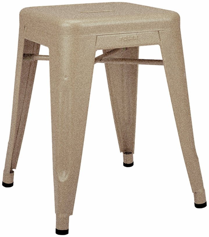 Tabouret en acier H45 Sable mat - Tolix - The Cool Republic