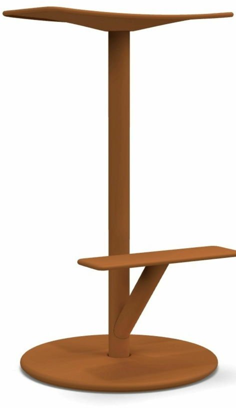 Tabouret en acier mat 66 cm ochre Sequoia - Magis - The Cool Republic