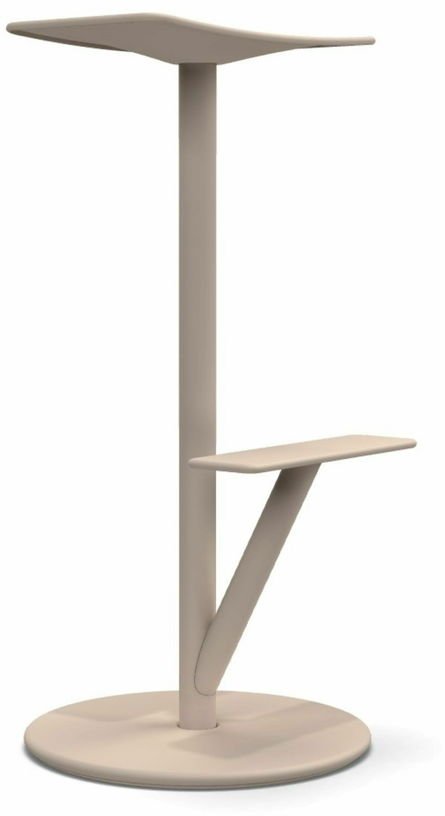 Tabouret en acier mat 76 cm ivoire Sequoia - Magis - The Cool Republic