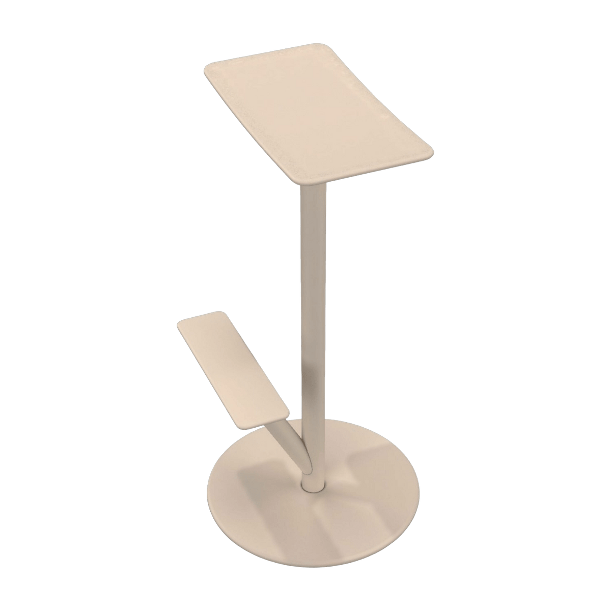 Tabouret en acier mat 76 cm ivoire Sequoia - Magis - The Cool Republic