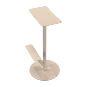 Tabouret en acier mat 76 cm ivoire Sequoia - Magis - The Cool Republic