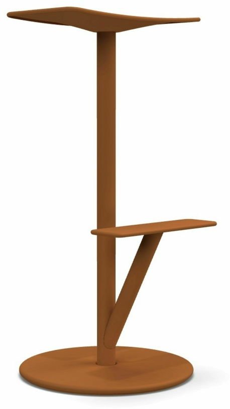 Tabouret en acier mat 76 cm ochre Sequoia - Magis - The Cool Republic