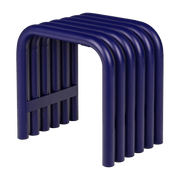 Tabouret en acier myrtille douce Nokk - noo.ma - The Cool Republic