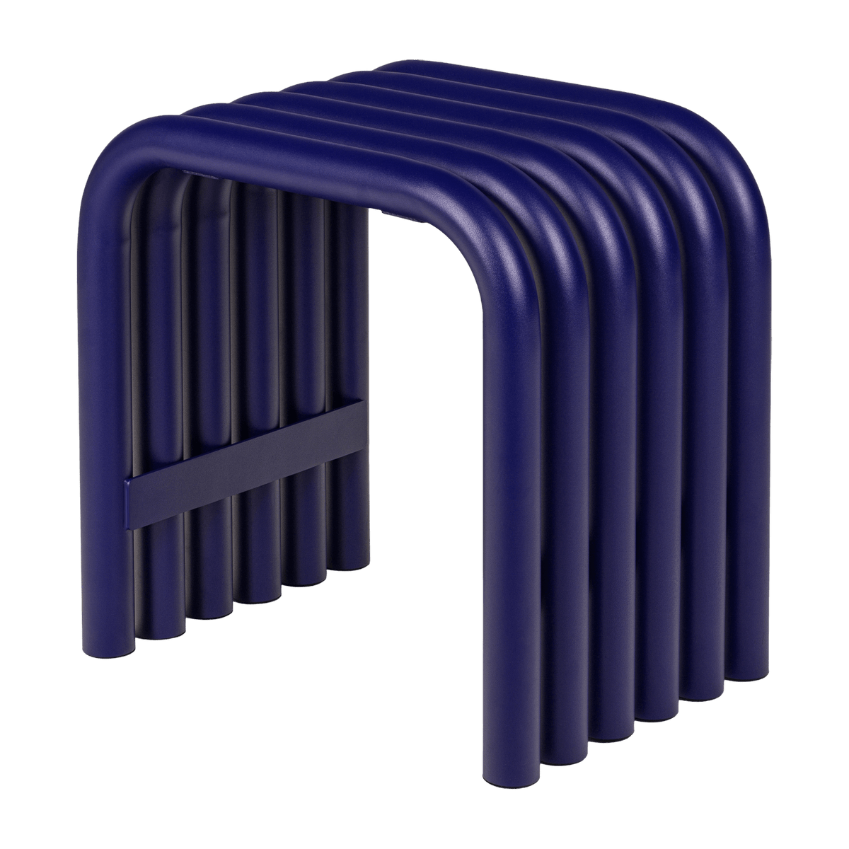 Tabouret en acier myrtille douce Nokk - noo.ma - The Cool Republic