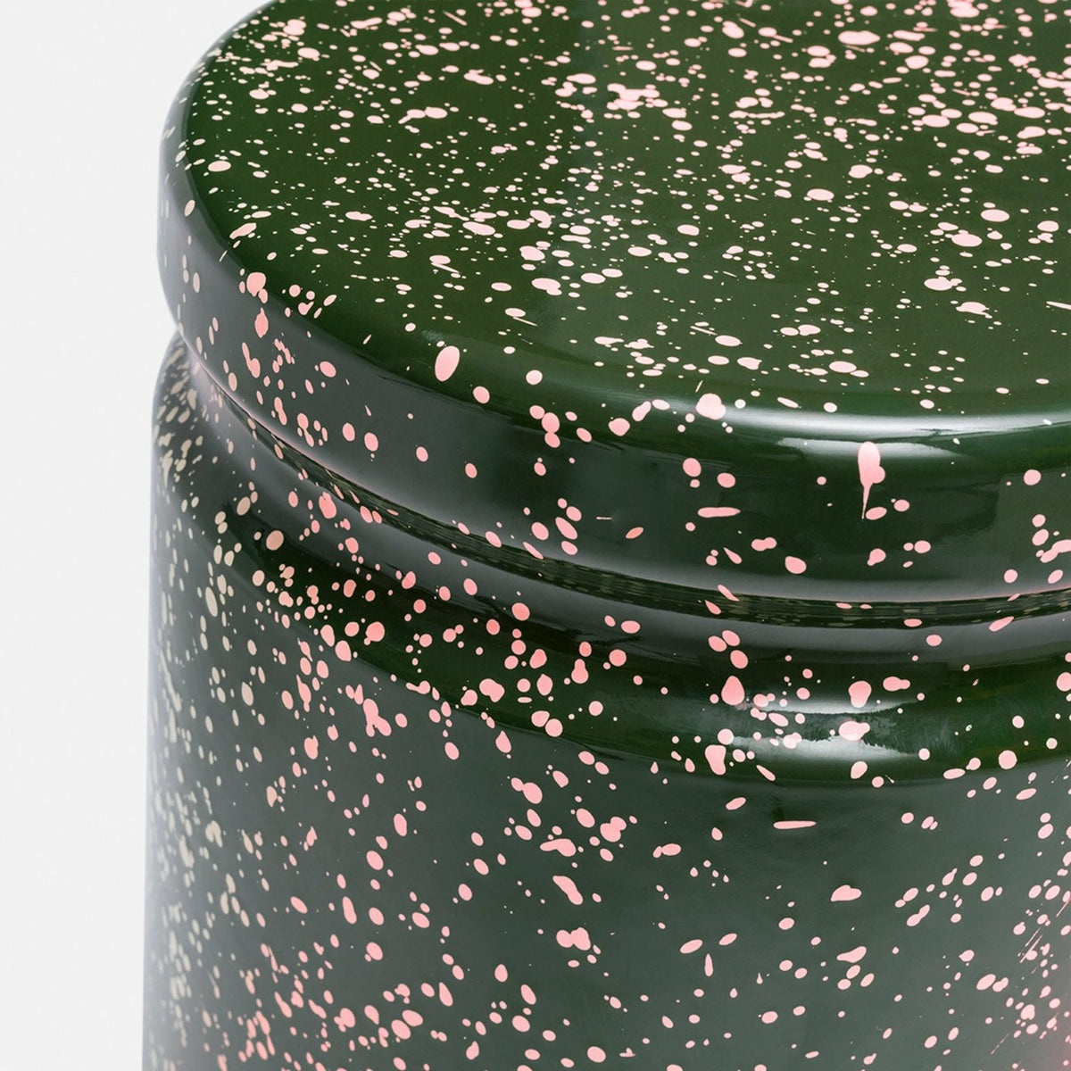 Tabouret en acier vert tacheté de rose Last Stool - Hem - The Cool Republic