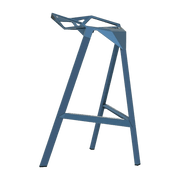 Tabouret en aluminium bleu 67 cm One - Magis - The Cool Republic