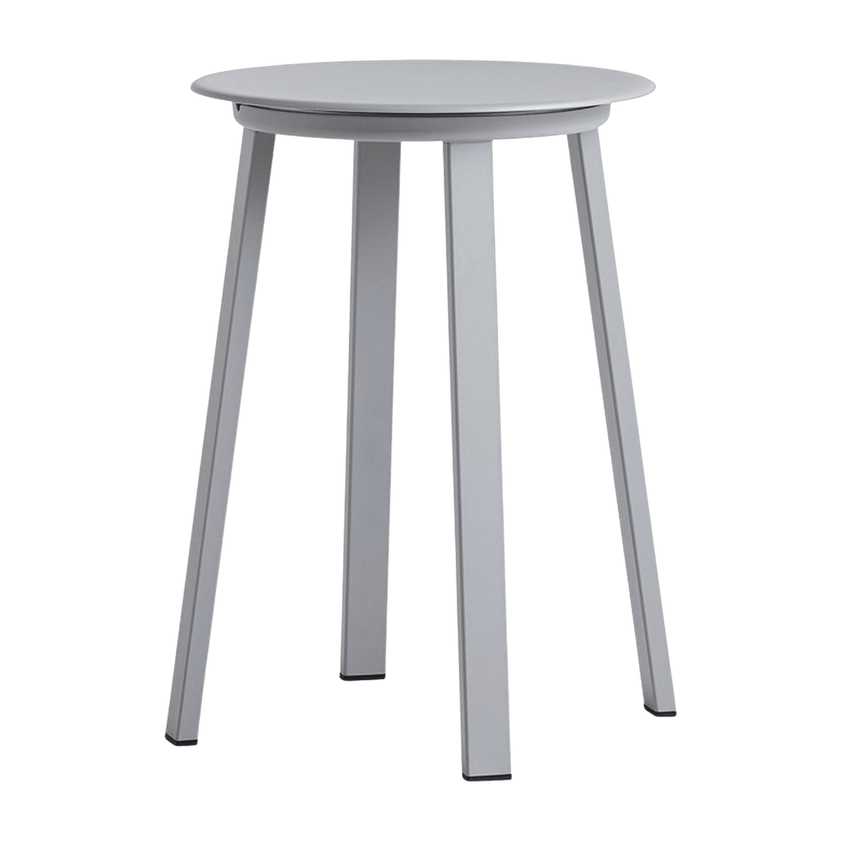 Tabouret en aluminium gris Revolver - HAY - The Cool Republic