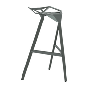 Tabouret en aluminium gris vert 67 cm One - Magis - The Cool Republic