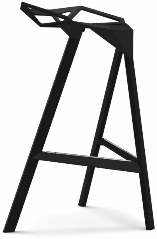 Tabouret en aluminium noir 67 cm One - Magis - The Cool Republic