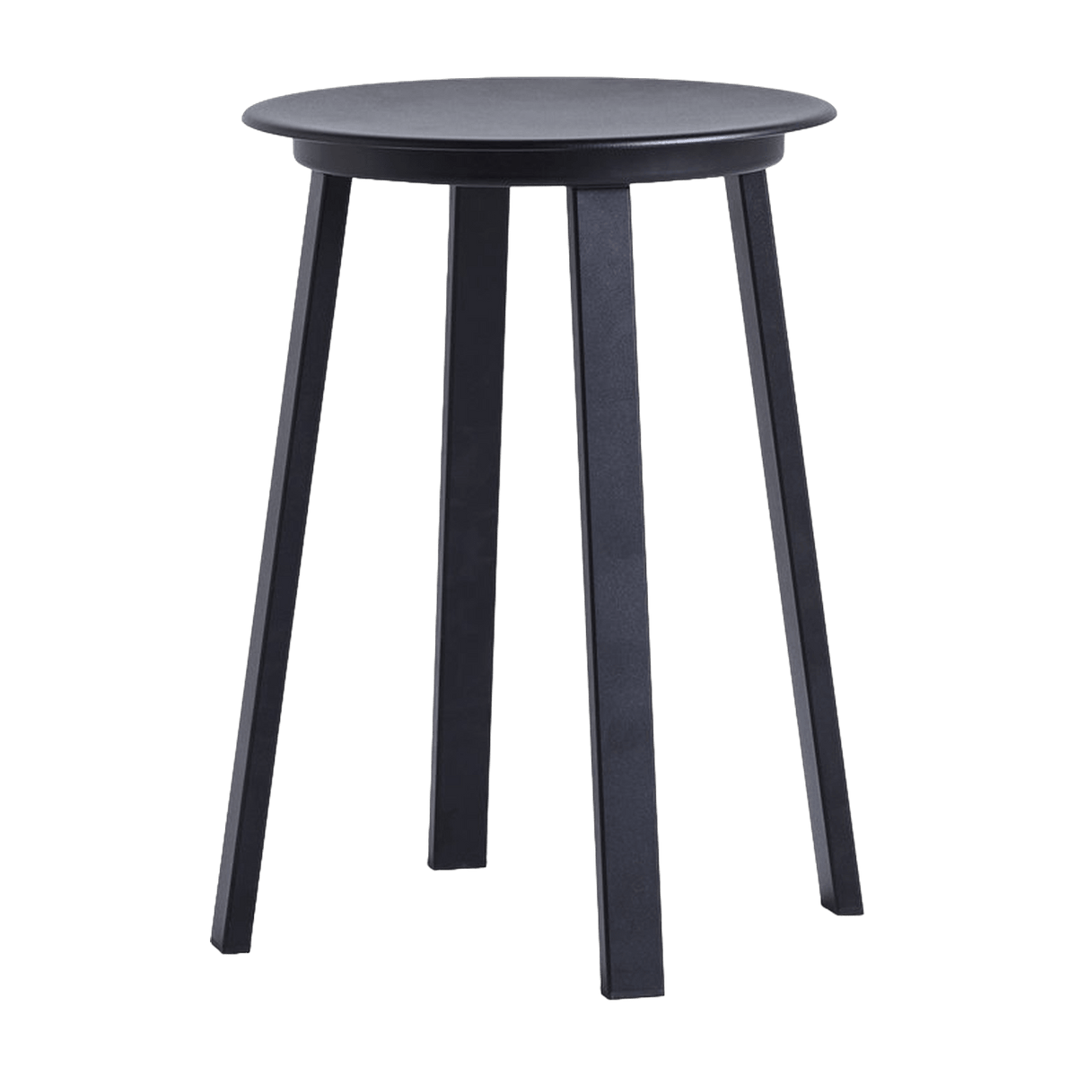 Tabouret en aluminium noir Revolver - HAY - The Cool Republic