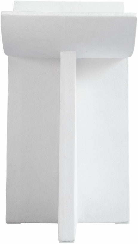 Tabouret en béton blanc 60 x 25 cm Brutus - 101 Copenhagen - The Cool Republic