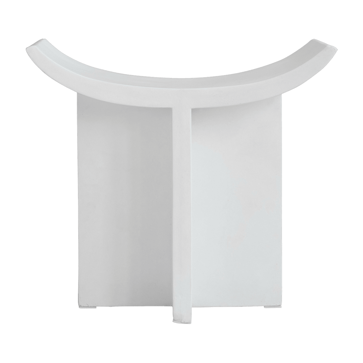Tabouret en béton blanc 60 x 25 cm Brutus - 101 Copenhagen - The Cool Republic