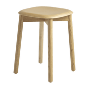 Tabouret en bois de chêne crème Soft Edge 72 - HAY - The Cool Republic