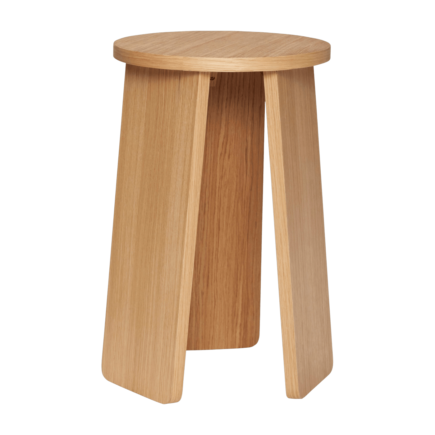 Tabouret en bois de chêne - Hübsch - The Cool Republic
