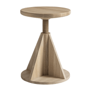 Tabouret en bois de frêne 36 cm Rocket - Hem - The Cool Republic