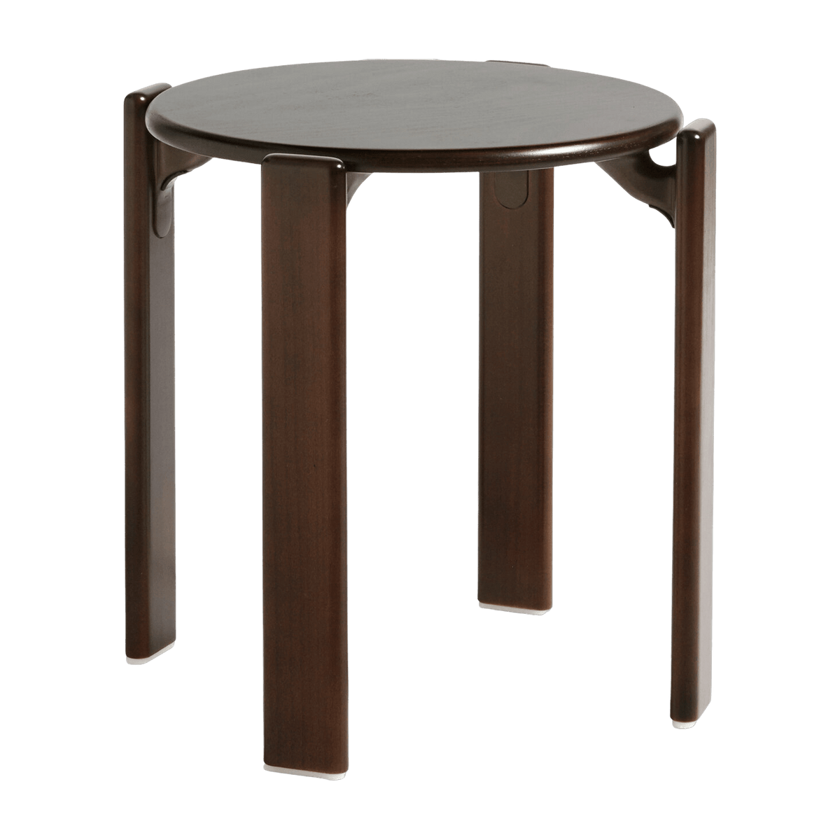 Tabouret en bois de hêtre marron ambré Rey - HAY - The Cool Republic