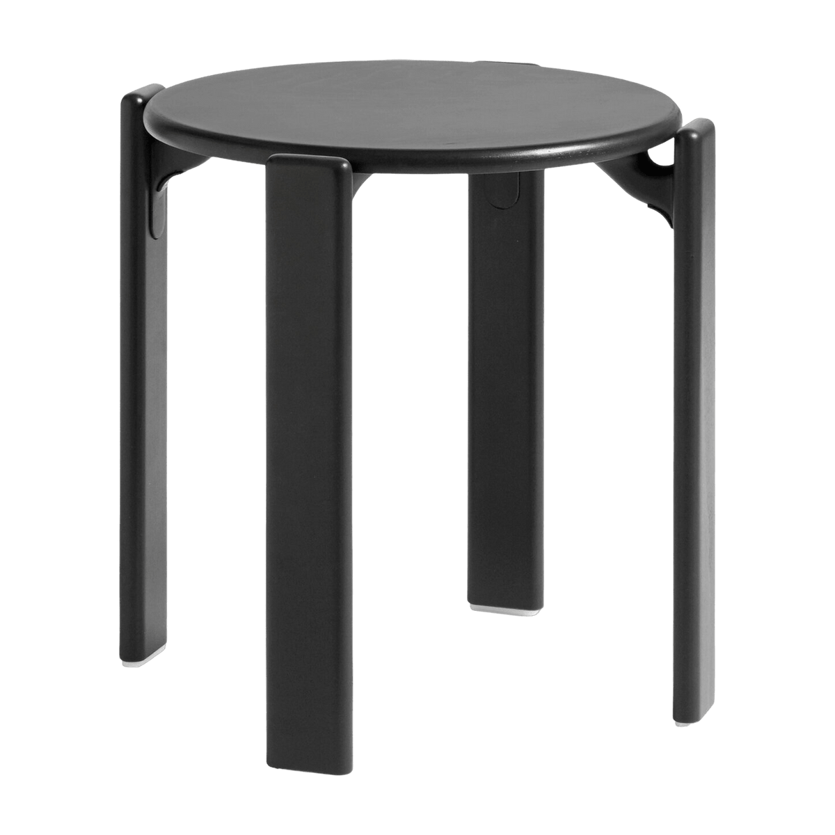 Black beech wood stool Rey - HAY - The Cool Republic