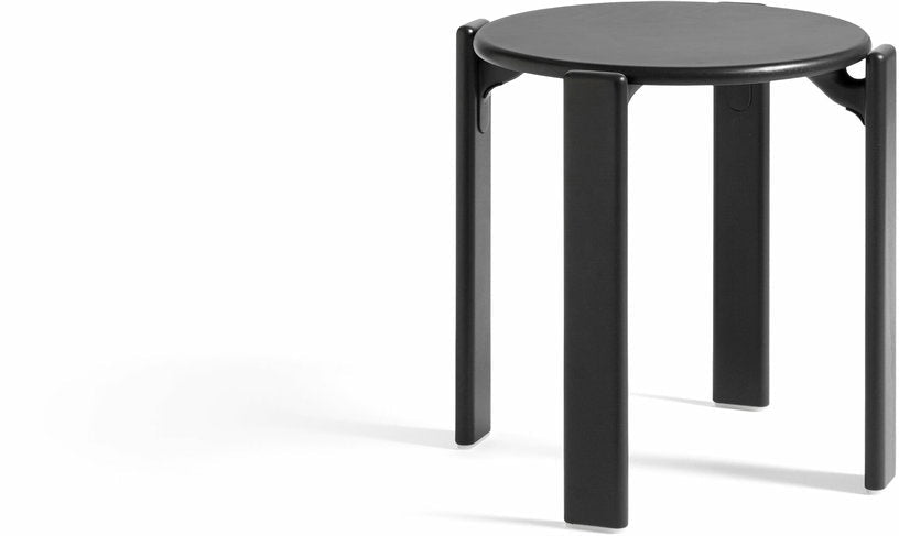 Tabouret en bois de hêtre noir Rey - HAY - The Cool Republic