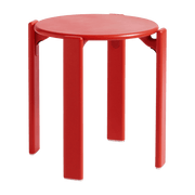 Tabouret en bois de hêtre rouge scarlet Rey - HAY - The Cool Republic